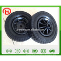 6*2 prevent puncture not flat pu foam solid wheel pu wheel for trolley truck